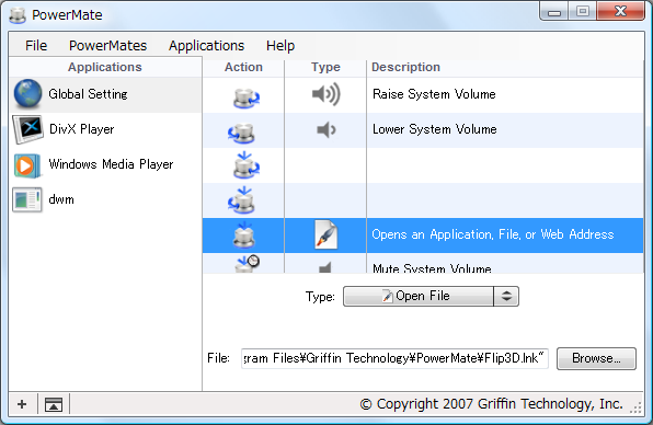 PowerMate Editor