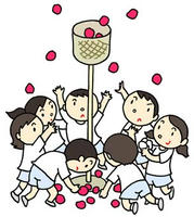 玉入れ・運動会・体育祭・体育の日・スポーツ