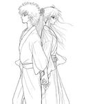 焦熱表紙キャラ線画