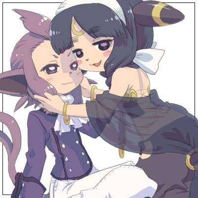ブラッキーとエーフィ
