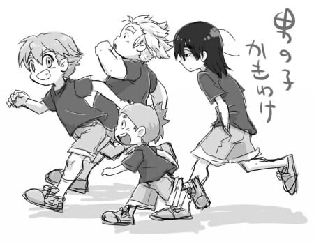 男の子書き分け