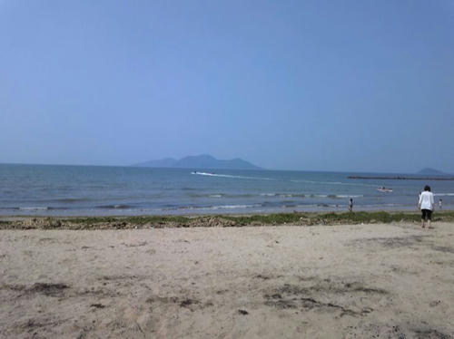 海だ広いな大きいなー。