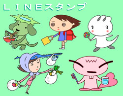 LINEスタンプ