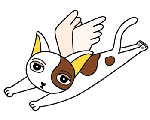 猫・キャラクター　＜ネコネコ天使＞.9