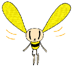 蜂のキャラクター
