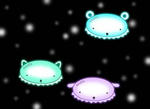 クラゲor動物のキャラクター