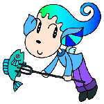 海洋種族の子供・キャラクター