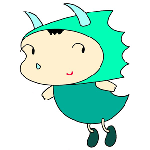 カワイイ系の恐竜・キャラクター