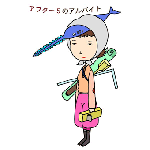 企業・商店・個人PRキャラ.40 ＜浪速の社長秘書・キャラクター＞
