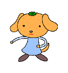 動物（ミカン）キャラクター・ミかん