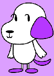 カワイイ系犬キャラクター