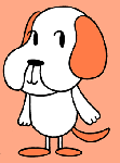 カワイイ系犬キャラクター