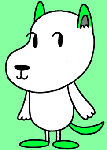 カワイイ系犬キャラクター