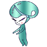 クラインの壺・位相幾何学キャラクター・イラスト