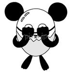キャラ画像の販売 ＜パンダ・キャラクター - パンタマ＞
