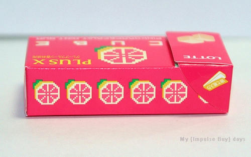 Lotte Cube ピンクグレープフルーツ My Impulse Buy Days