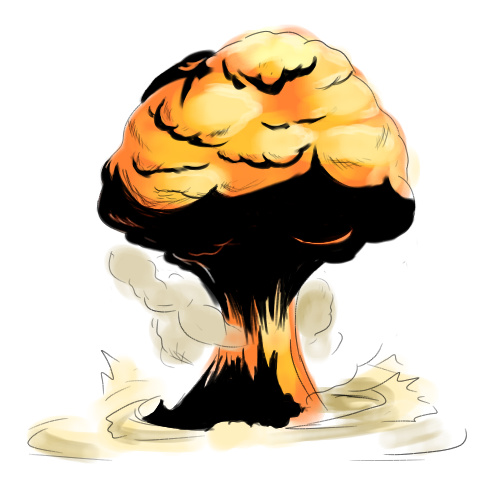 そういえばFlash全盛だった頃は、とりあえず爆破でごり押すネタが多かった気がする。 