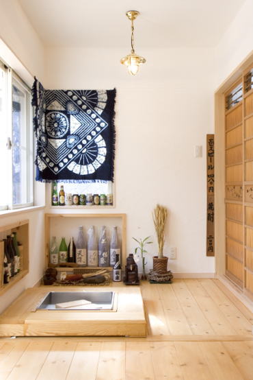 Ｈ邸　囲炉裏コーナー