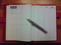 ほぼ日手帳　見開き
