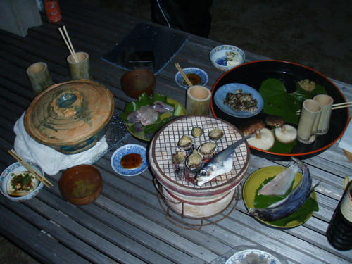 この日の晩ごはん。