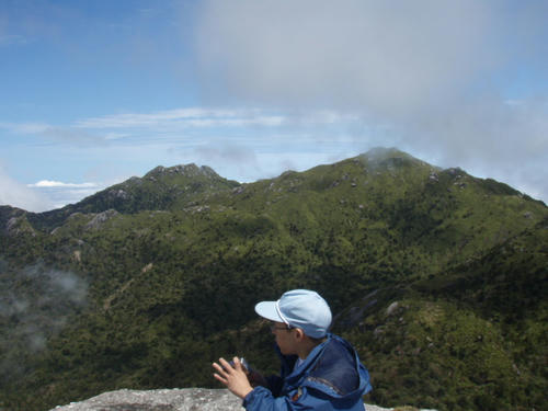 宮之浦岳と永田岳！