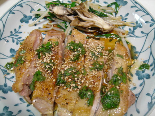 鶏の香味焼き