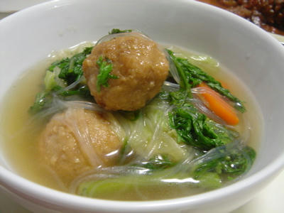 肉団子スープ２