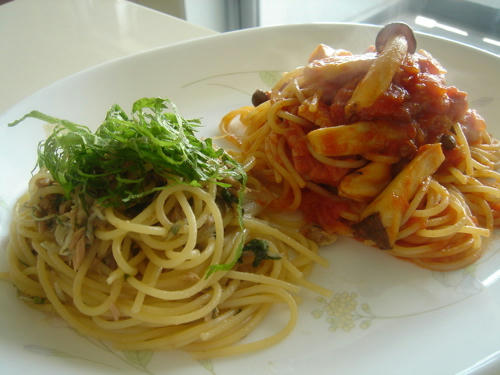 パスタ２種盛り