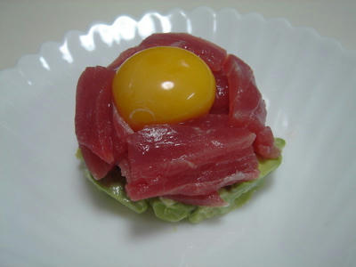 マグロのタルタル