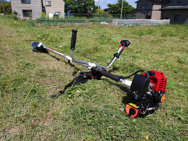 カセットガス 草刈り機 力強い刈り込み