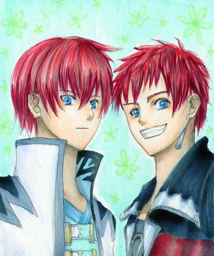 アスベルとjr.