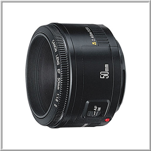 【キヤノン】CANON EF50mm F1.8 II(新) 
