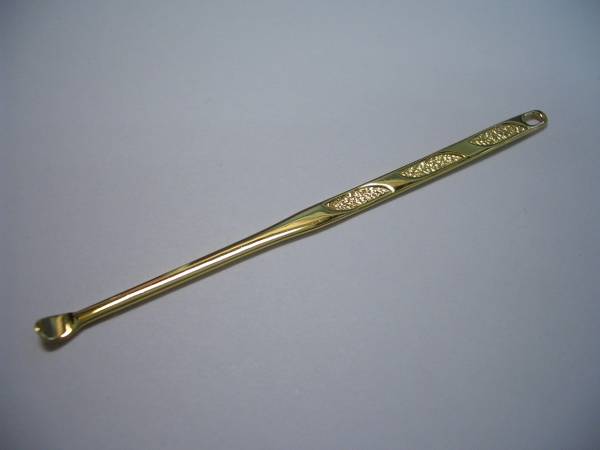 【珍品】　K18　耳かき