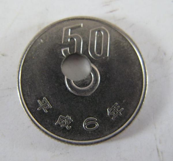 穴ずれエラーコイン