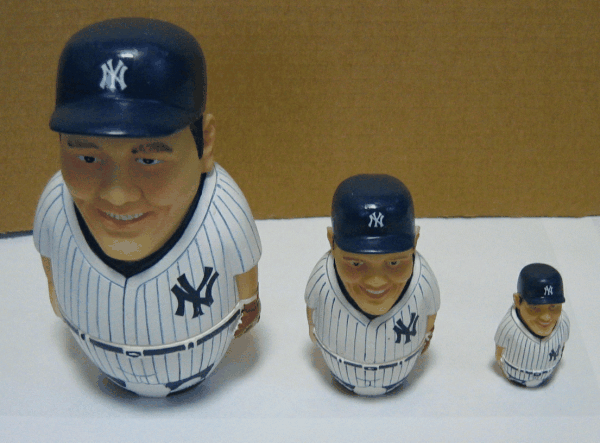 松井秀喜 人形 フィギュア マトリョーシカ