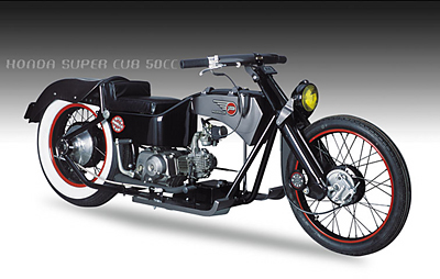 超フルカスタム！カブ　 ハンドシフト