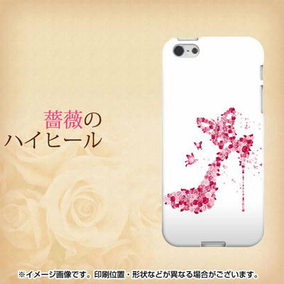 iPhone5 おしゃれな人気TPUケース 薔薇のハイヒール(別バージョン2)