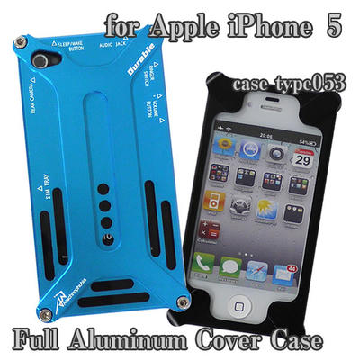 目を引く人気!!iPhone5 アルミフルカバーケース　タイプ053