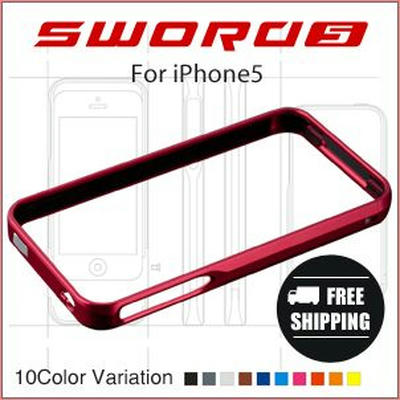 目を引くぜ！iPhone5 バンパーケース SWORD