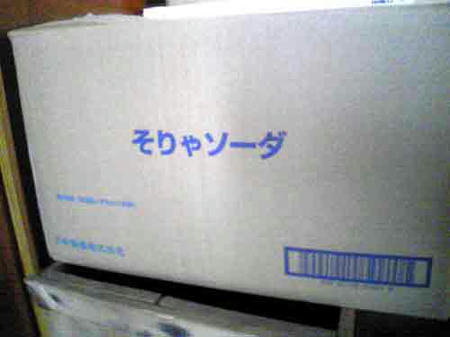 そりゃソーダ