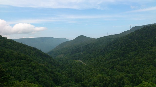 朝里峠