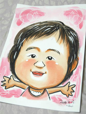 似顔絵のんのん
