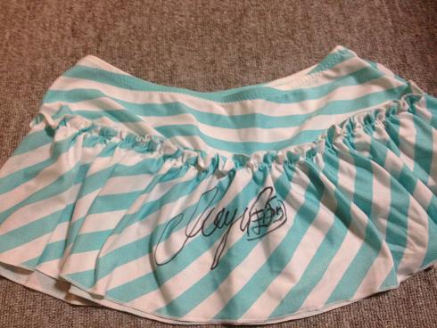 Akb48 まゆゆ 渡辺麻友 直筆サイン入りパレオが売っている 激レア有名人 アイドル 声優サイン入りグッズが欲しい方はココ