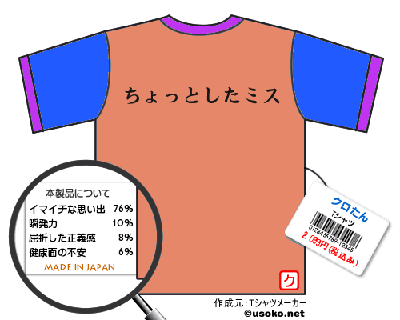 クロたんTシャツ