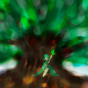 「この樹の名前は……」