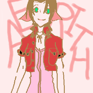 今回の衣装作りでエアリスがより描けるようになった気がする