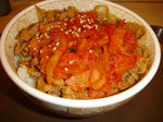 キムチ豚丼