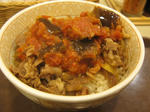 茄子トマト牛丼