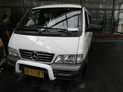 ベンツチャーター車