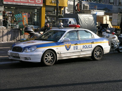 韓国パトカー2005